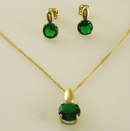 585 gold set karat - 585, kette