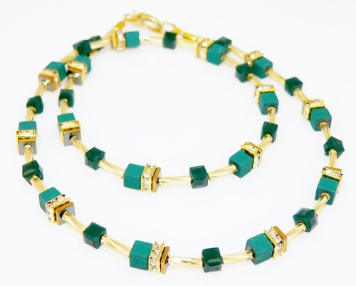 Halskette collier hämatit - collier,