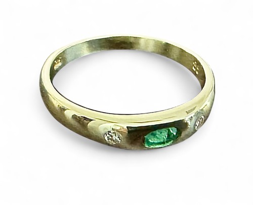 Smaragdring mit diamanten - mit,
