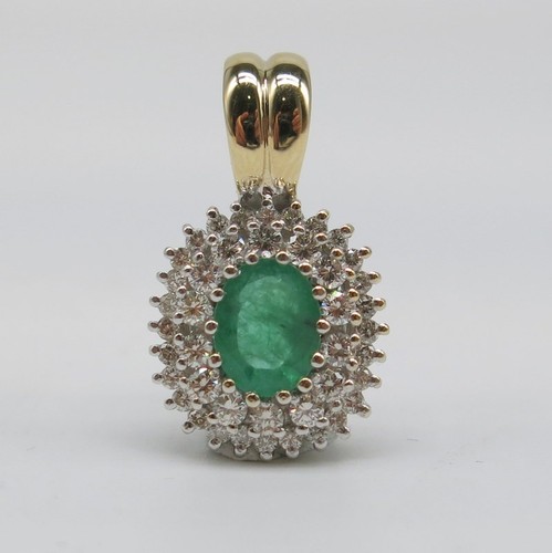 585 gold smaragd - 585/-er,