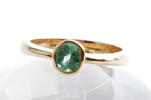 Smaragd ring 80ct 750 - 750, 18k