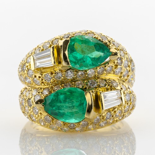 Vintage ring aus - 750er, gold