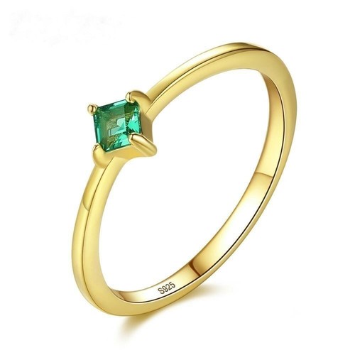Damen solitär ring - damen,