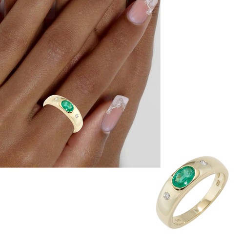 Damenring 585 gold - gold, 1