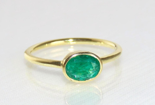 Echter smaragd ring - echter,