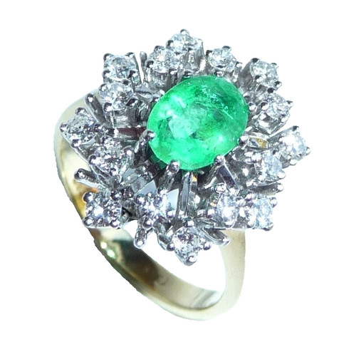 Ring 585 gelbgold - ring, weißgold