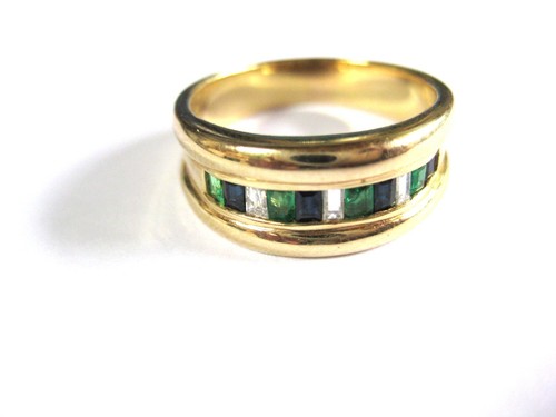 Ring gold 585 - 585, mit