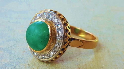 Karat 750 gold ring mit - gold,