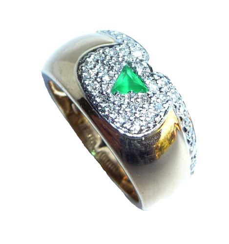 Ring 585 gold ct - ring,