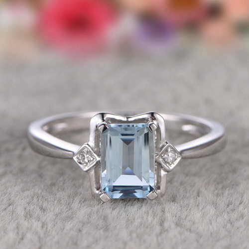 2kt aquamarin diamant - 2kt,