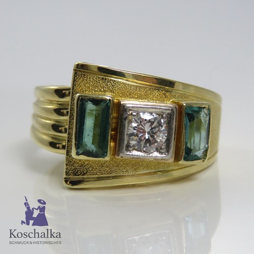 Eleganter 585er gelbgoldring - 585er,