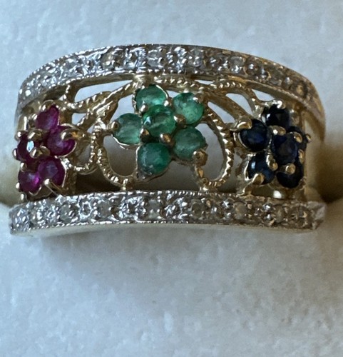 Ring 585 diamanten - ring, gg