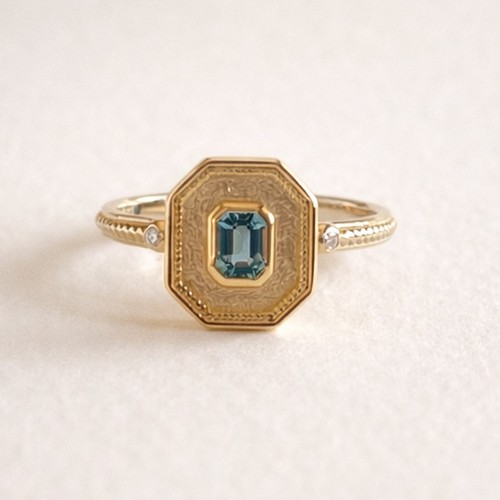 14k gelbgold ring - 14k,