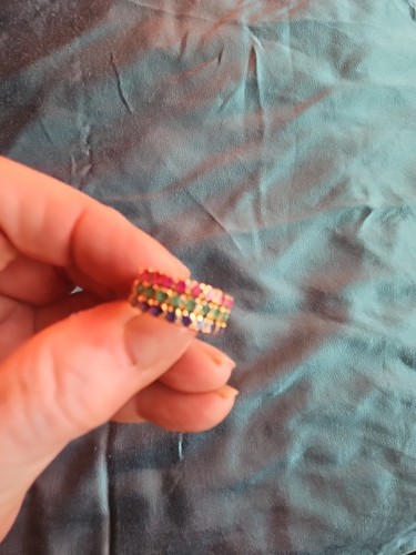 Ring 750 rubin saphir - ring,
