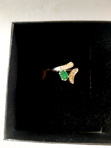 Damenring weissgold 585 mit