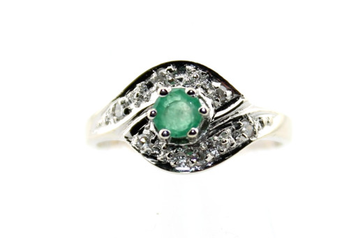 Ring weiß gold 585 - ring, 14k