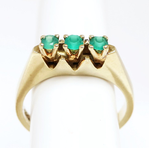 Trilogie ring karat 585 - trilogie,