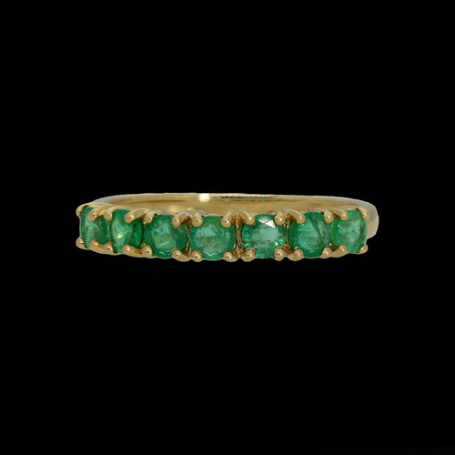 Smaragd memoire ring - smaragd, gold