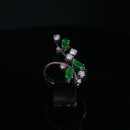 Eleganter damenring 750er - eleganter,