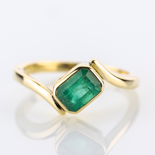 Damenring 585er gold mit - 585er,