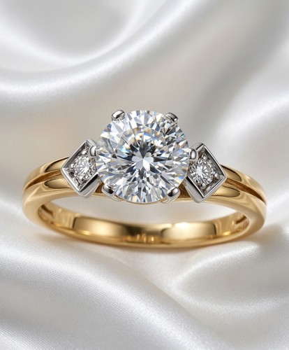 Gold 750 18karat ring - ✅gold,