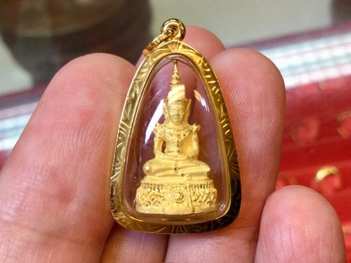 18k gold rahmen anhänger - 18k,
