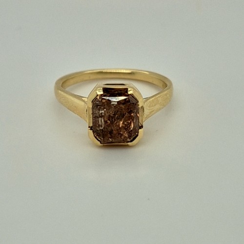 Diamant fancy 585er gelbgold - 1,