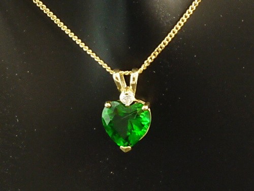 585 gold gelbgold - gelbgold, herz