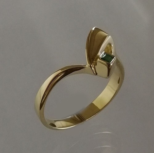 Ring 585 gelbgold mit - ring,