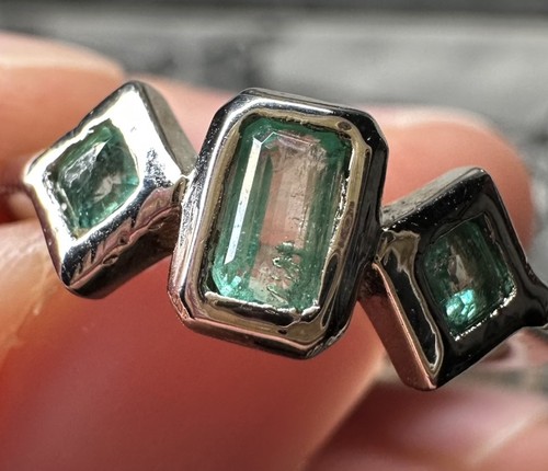 Smaragd ring goldschmiede - ring,